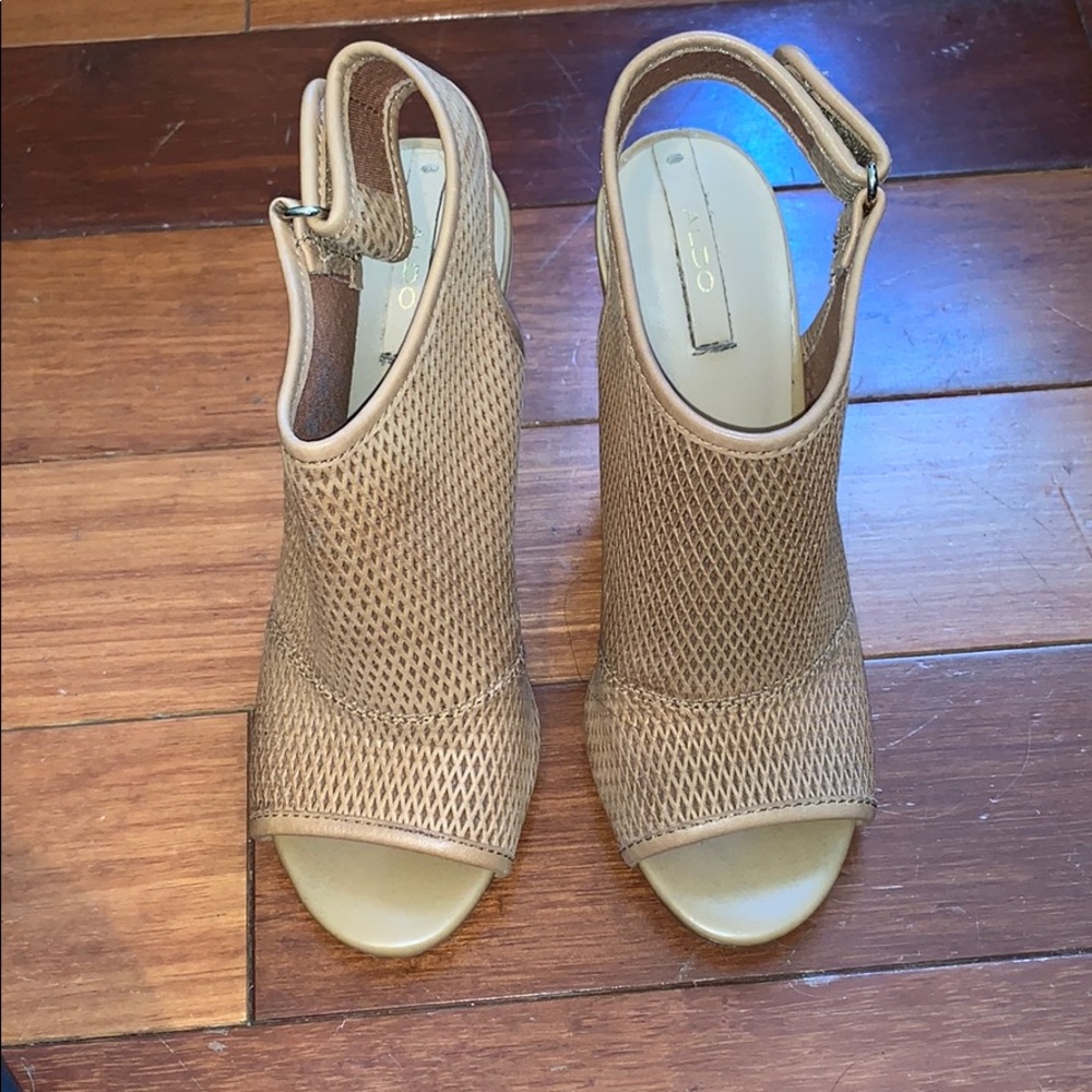 Aldo Womens Sandals Open Toe Booties Ankle Boots